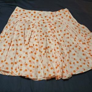 Polka Dot Flowy Skirt